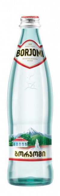 Вода минеральная боржоми 0.5л бутылкастекл. (GEORGIAN GLASS & MINERAL WATER CO.)